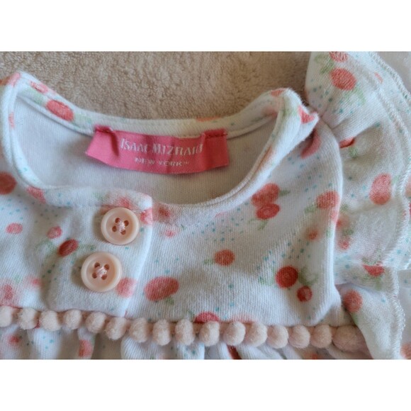 Isaac Mizrahi Baby Girls Floral  Romper  3-6 Months - Picture 2 of 3